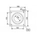 Junkers AZB 538 Krycia rozeta priemer 80mm 7719001094