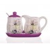 BANQUET LAVENDER 4dSet kanvička na mlieko s cukorničkou 60ZF1082-A