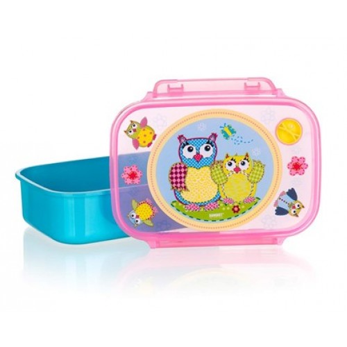 BANQUET OWLS desiatový box Blue 12651000B BANQUET OWLS desiatový box Blue 12651000B
