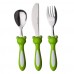BANQUET Sada detských príborov FROG, 3 ks, s plastovou rukoväťou 41WF1143PCS