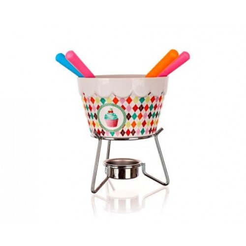 BANQUET 6 dielny fondue set na čokoládu Muffin 17AA1208