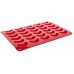 BANQUET Silikónová forma - rožteky 30 ks -35x25x1,3 cm, CULINARIA red 3120150R