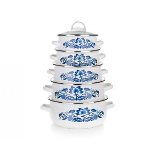 BANQUET 10d sada smaltovaného riadu ONION 1310SM142