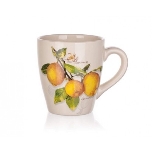 BANQUET Hrnček 500ml Lemon 60ZF1272LM BANQUET Hrnček 500ml Lemon 60ZF1272LM