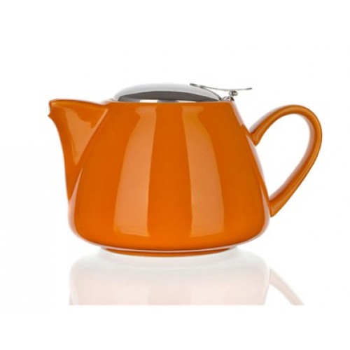 BANQUET Konvička s nerezovým viečkom a sitkom Bonnet oranžová OK 60GSSFYT138LO