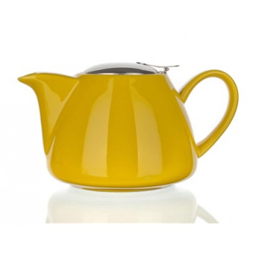 BANQUET Konvička s nerezovým viečkom a sitkom Bonnet žltá OK 60GSSFYT138LY BANQUET Konvička s nerezovým viečkom a sitkom Bonnet žltá OK 60GSSFYT138LY