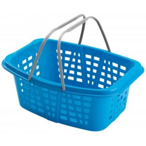 HEIDRUN kôš na bielizeň s rukoväti, 26l, modrý 348348