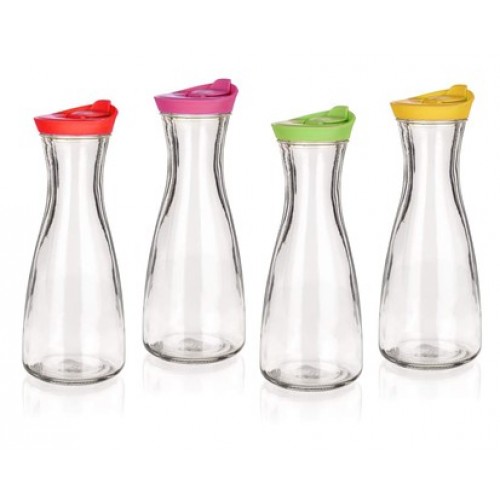 BANQUET Sklenená fľaša MISTY 900ml assorti 04K9009 BANQUET Sklenená fľaša MISTY 900ml assorti 04K9009