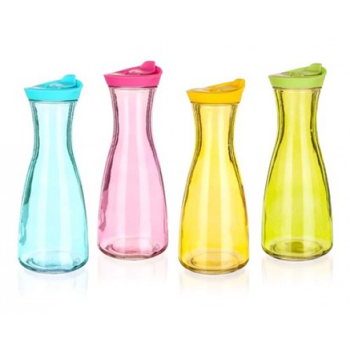 BANQUET Farebná sklenená fľaša MISTY 900 ml assorti 04K9010