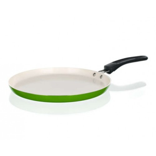 BANQUET Panvica na palacinky 24 cm zelená Natura Ceramia Verde 40JJD24PKCCGR