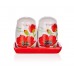 BANQUET Soľnička s koreničkou Red Poppy OK 60ZF1902RP