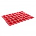 BANQUET Silikónová forma - orechy 40ks 34x26x1,4 cm, 165 gr CULINARIA red 3120155R