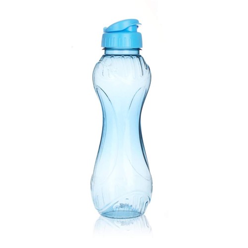 BANQUET TREND Fľaša plastová 600 ml, modrá 12750600B