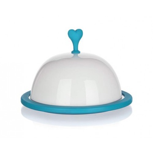 BANQUET Servírovací podnos s poklopom 15cm COLOR PLUS BLUE 60338021B BANQUET Servírovací podnos s poklopom 15cm COLOR PLUS BLUE 60338021B