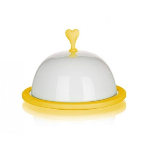 BANQUET Servírovací podnos s poklopom 15cm COLOR PLUS YELLOW 60338021Y BANQUET Servírovací podnos s poklopom 15cm COLOR PLUS YELLOW 60338021Y