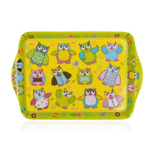 BANQUET OWLS Tácka melamínová sandwich 21 x 14 cm 12KM8008OWL BANQUET OWLS Tácka melamínová sandwich 21 x 14 cm 12KM8008OWL