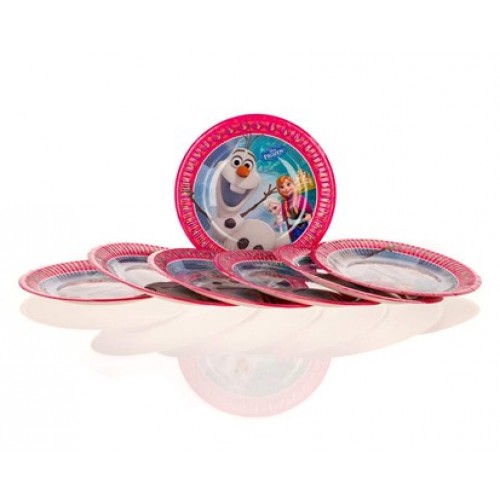 PROCOS Tanier papierový dia 19,5cm, 8ks Frozen 4484510