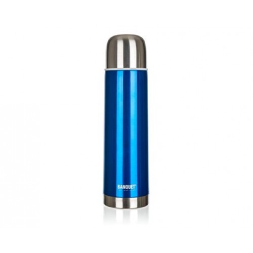 BANQUET Nerezová Termoska 0,50L Avanza Blue 48T05SB