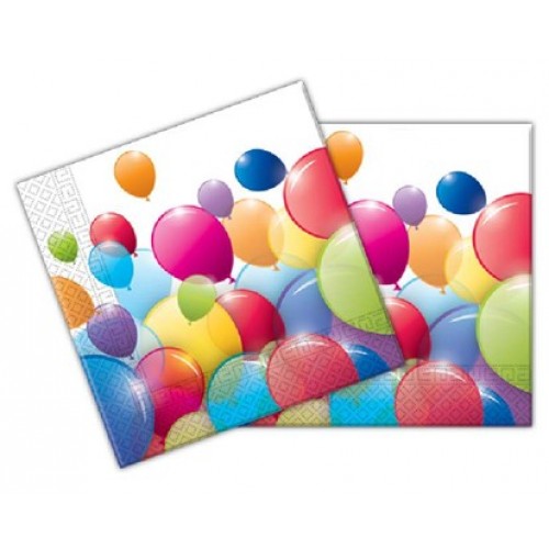 PROCOS Obrúsky 2-vrstvové 33x33 cm, 20 KS Balloons 4480699 PROCOS Obrúsky 2-vrstvové 33x33 cm, 20 KS Balloons 4480699