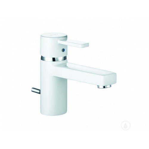 KLUDI Zenta umývadlová jednopáková batéria chróm / white 382509175