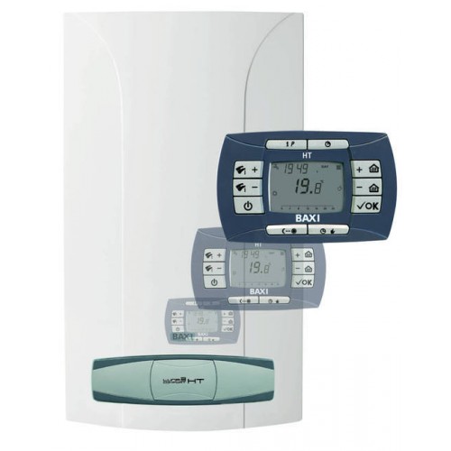 BAXI Luna3 Comfort 1.240 Fi: 9,3-24 kW, vykurovanie + možné exter. zásobník, turbo