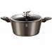 BERLINGERHAUS Carbon Metallic Line hrniec s pokrievkou, 24 cm BH-1235