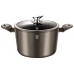BERLINGERHAUS Carbon Metallic Line hrniec s pokrievkou 24 cm, šedá BH-1247
