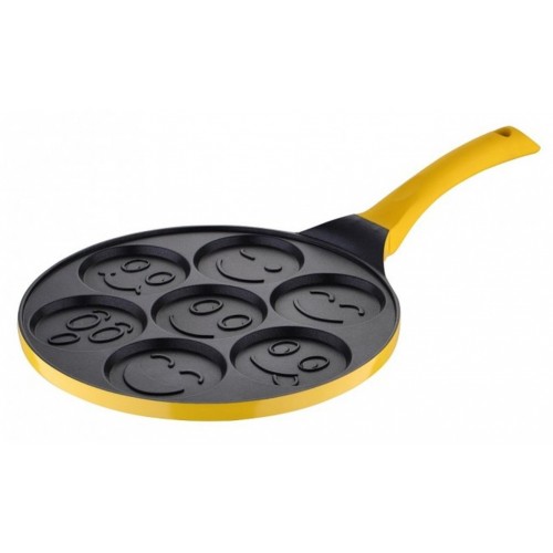 BERLINGERHAUS Smajlíci Panvica na lievance a volské oká 26 cm RB-1160