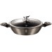 BERLINGERHAUS Carbon Metallic Line pekáč s pokrievkou 28 cm, šedá BH-1241