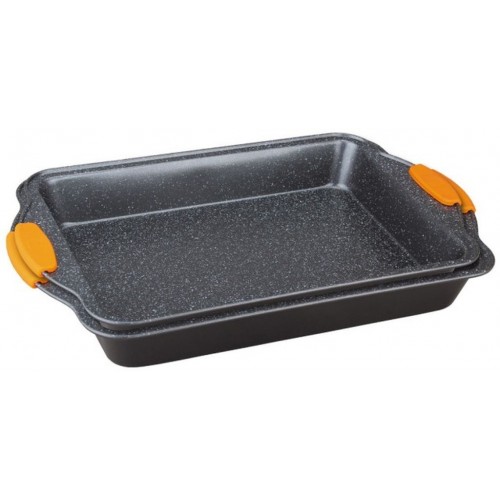 BERLINGERHAUS Granit Diamond Line Plech hlboký sada 2 ks, 36 + 41 cm BH-1141 BERLINGERHAUS Granit Diamond Line Plech hlboký sada 2 ks, 36 + 41 cm BH-1141