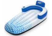 BESTWAY Hydro-Force Indigo Wave Nafukovacie lehátko 191 x 107 cm 43533