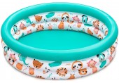 BESTWAY Safari Pals Detský bazén 102 x 25 cm 51008
