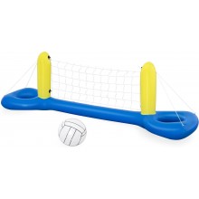 BESTWAY Nafukovacia volejbalová sieť s loptou 244 x 64 cm 52133