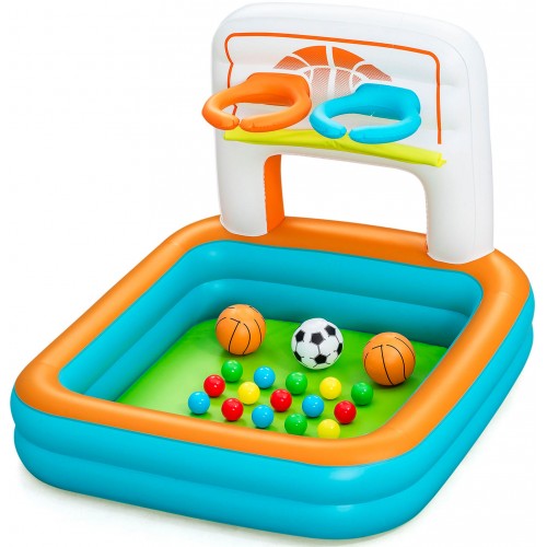 BESTWAY Kick 'n Swish Detský bazén 3v1 120 x 107 x 84 cm 52728