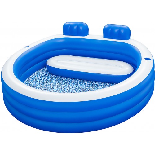 BESTWAY Splash Paradise Nafukovací bazén, 231 x 219 x 79 cm 54422
