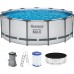 BESTWAY Steel Pro Max Bazén 396 x 122 cm, kartušová filtrácia 5618W
