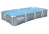 BESTWAY Steel Pro Bazén, 366 x 201 x 66 cm, bez filtrácie 561FT