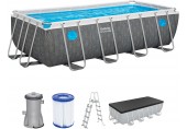 BESTWAY Steel Pro Max Splashview Bazén 488 x 244 x 122 cm, kartušová filtrácia 561MB