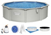 BESTWAY Hydrium Bazénový set 460 x 120 cm, piesková filtrácia 56384