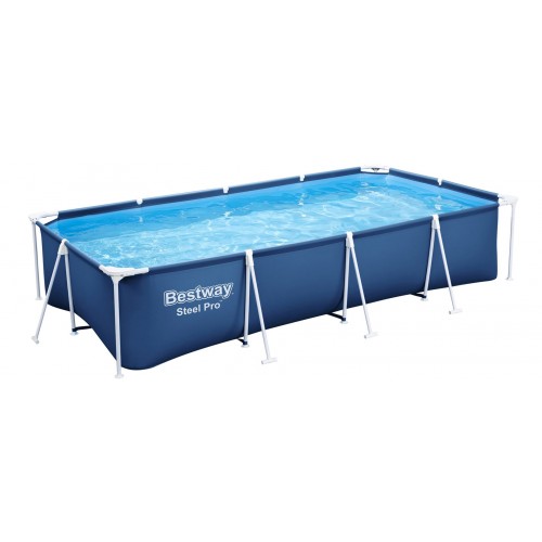 BESTWAY Steel Pro Bazén 400 x 211 x 81 cm, bez filtrácie 56405