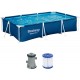 BESTWAY Steel Pro Bazén 300 x 201 x 66 cm, kartušová filtrácia 56411