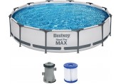 BESTWAY Steel Pro Max Bazén 366 x 76 cm, kartušová filtrácia 56416