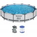 BESTWAY Steel Pro Max Bazén 366 x 76 cm, kartušová filtrácia 56416