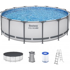 BESTWAY Steel Pro Max Bazén 457 x 122 cm, kartušová filtrácia 56438