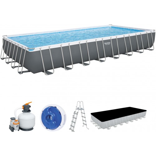 BESTWAY Power Steel Bazénový set 956 x 488 x 132 cm, piesková filtrácia 56623