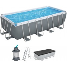 BESTWAY Power Steel Bazénový set 488 x 244 x 122 cm, piesková filtrácia 56671