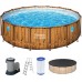 BESTWAY Power Steel Swim Vista Bazénový set 488 x 122 cm, kartušová filtrácia 56725