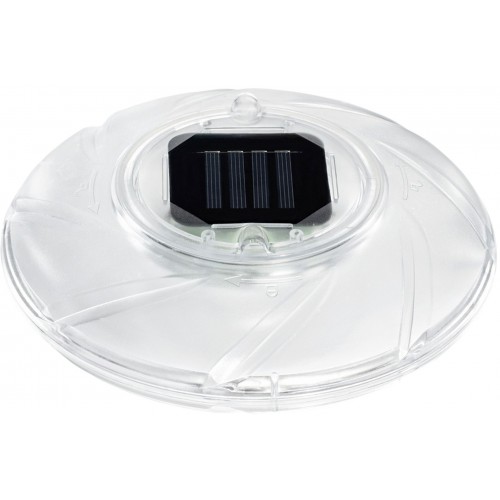 BESTWAY Flowclear Plávajúce solárne LED lampa do bazéna 18 cm 58111