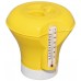 BESTWAY Flowclear Dákovací plavák s teplomerom 18,5 cm, žltý 58209