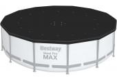 BESTWAY Krycia plachta pre bazén 427 cm, čierna 58248